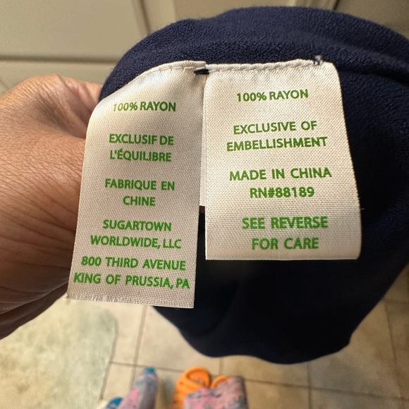 NWT’s Lilly Pulitzer caftan L/XL - Picture 3 of 3